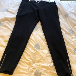 Michael Kors dress pants with zipper accents